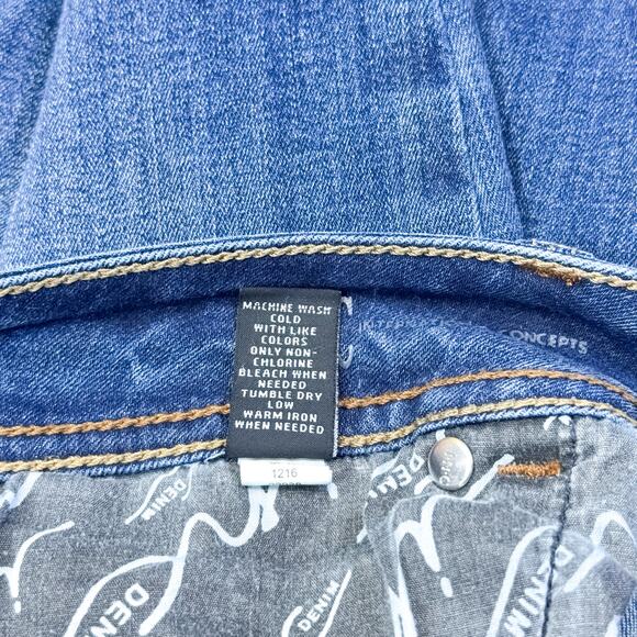 INC Curvy Fit Plus Size Dark Wash Skinny Jeans - 16 - Picture 8 of 8